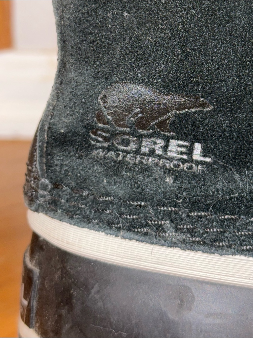 Sorel Women’s Joan of Arctic Black Faux-Fur Winter Lace-Up Boots Waterproof 7 - Picture 4 of 7